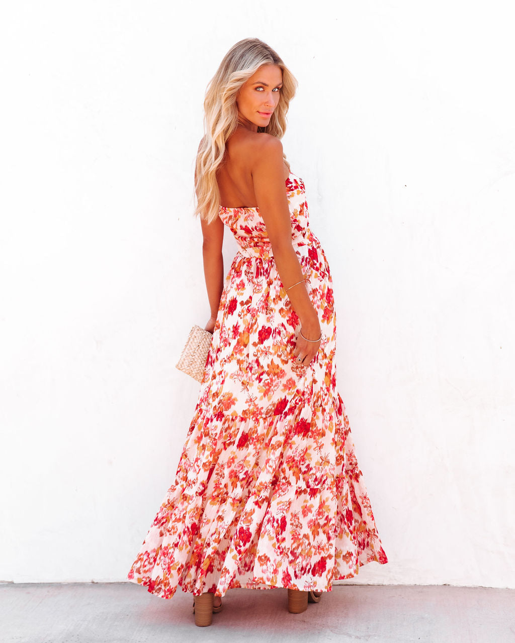 Golden Times Front Cutout Metallic Maxi Dress - FINAL SALE - Se7enfashion