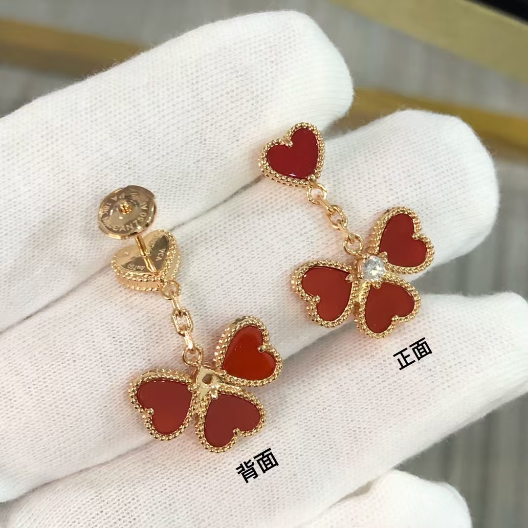 VCA Sweet Hearts Earrings - Original Replica Club