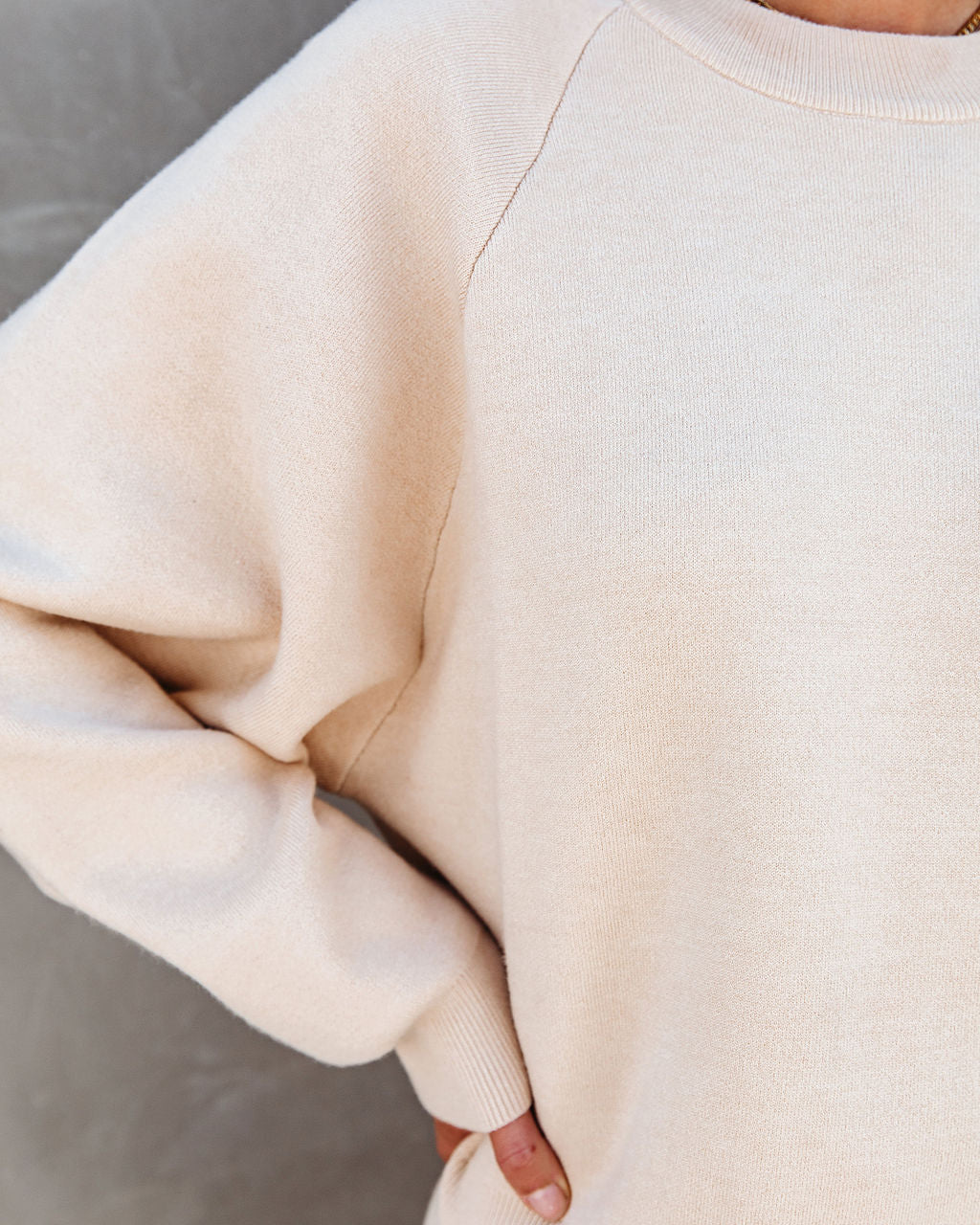 Campfire Knit Sweater - Natural - Se7enfashion