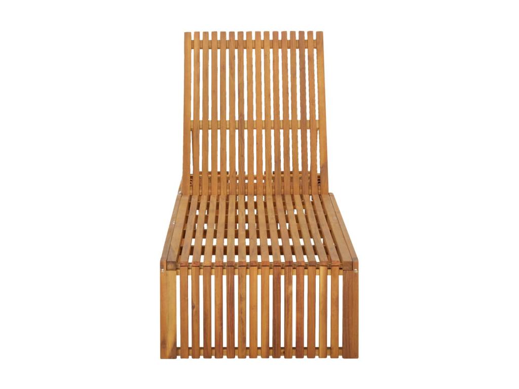 Sillón de madera maciza de acacia