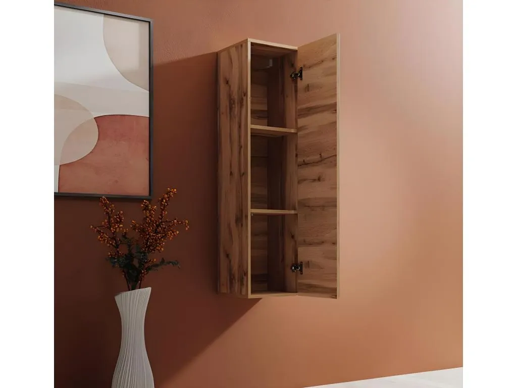 Armario colgante para Salón comedor en Color Prietocasa con 30x30x120 cm Prietocasa
