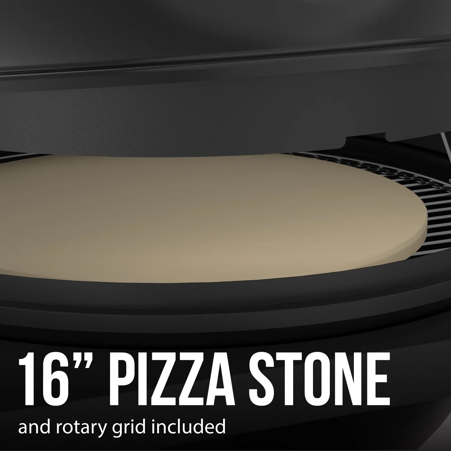 Expert Grill Kettle Cart with Pizza Accessories and Warming Rack