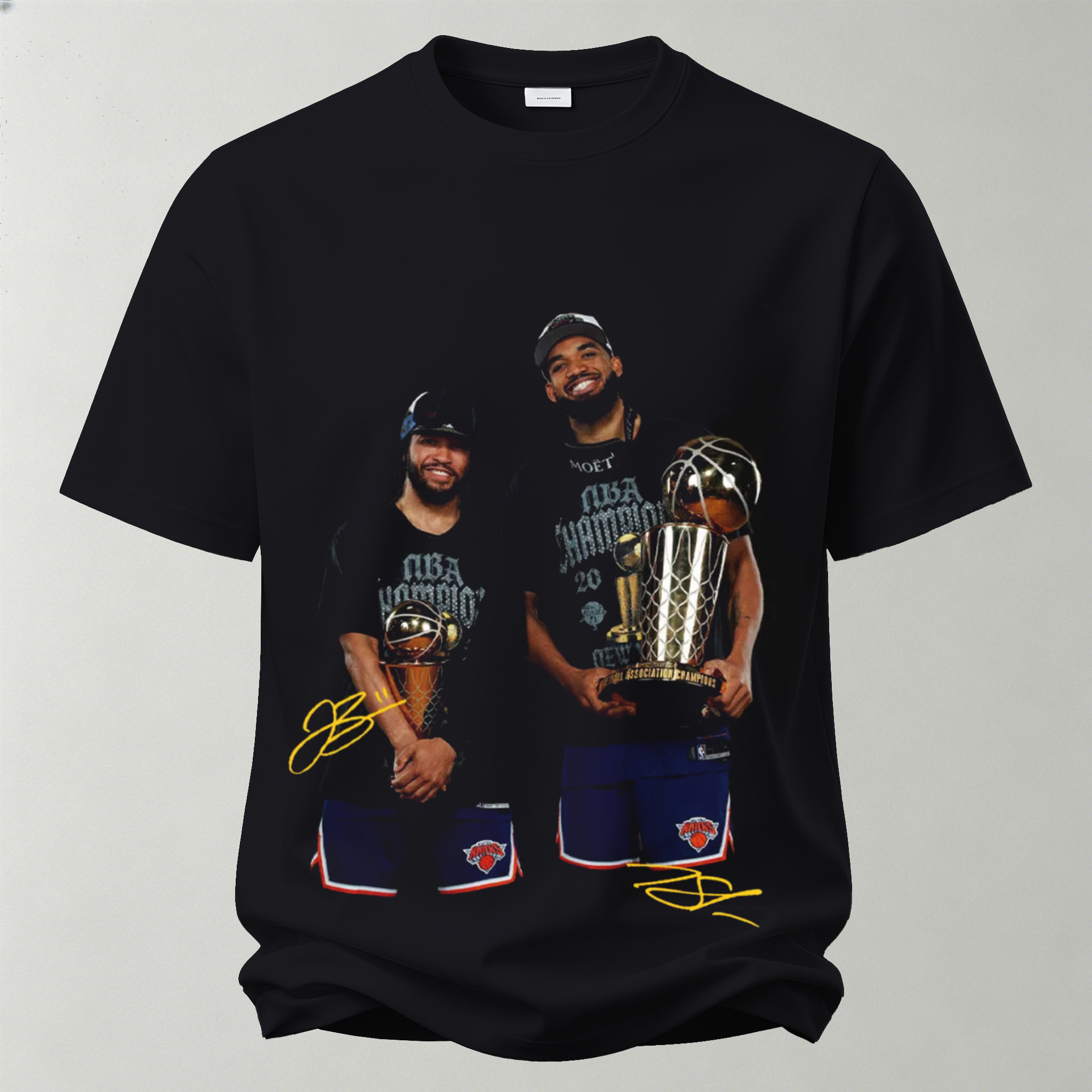 Basketball Star Championship Celebration Printed Unisex Oversized T-shirt