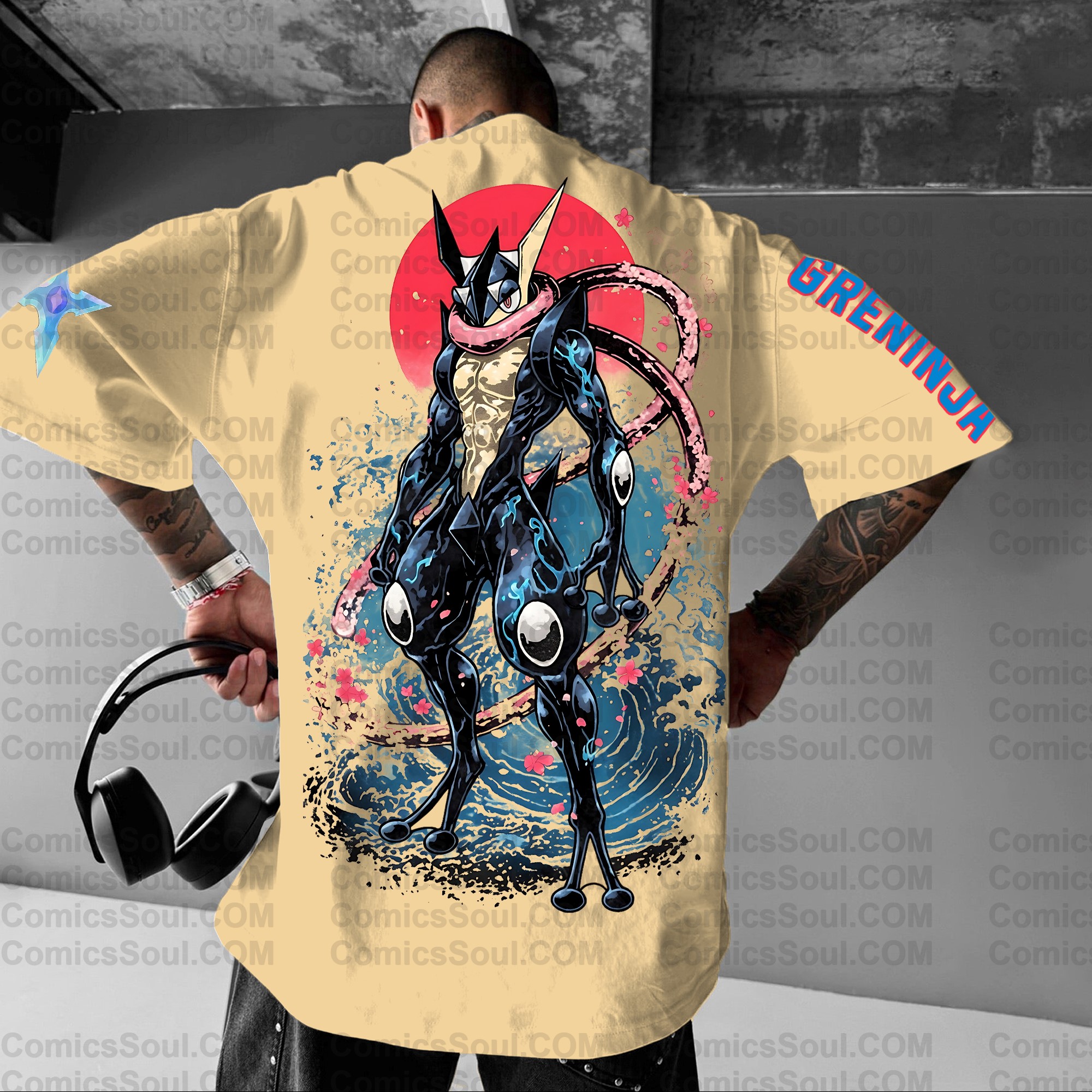 Unisex Anime Inspired Vintage T-Shirt