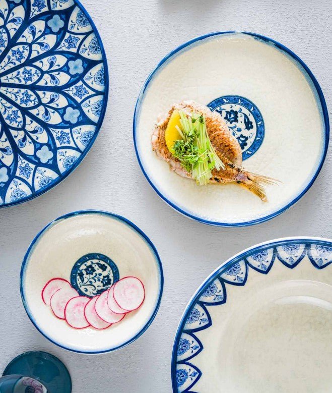 Bonna Pastabord - Esnaf - Porselein - 27 cm (400cc) - set van 2