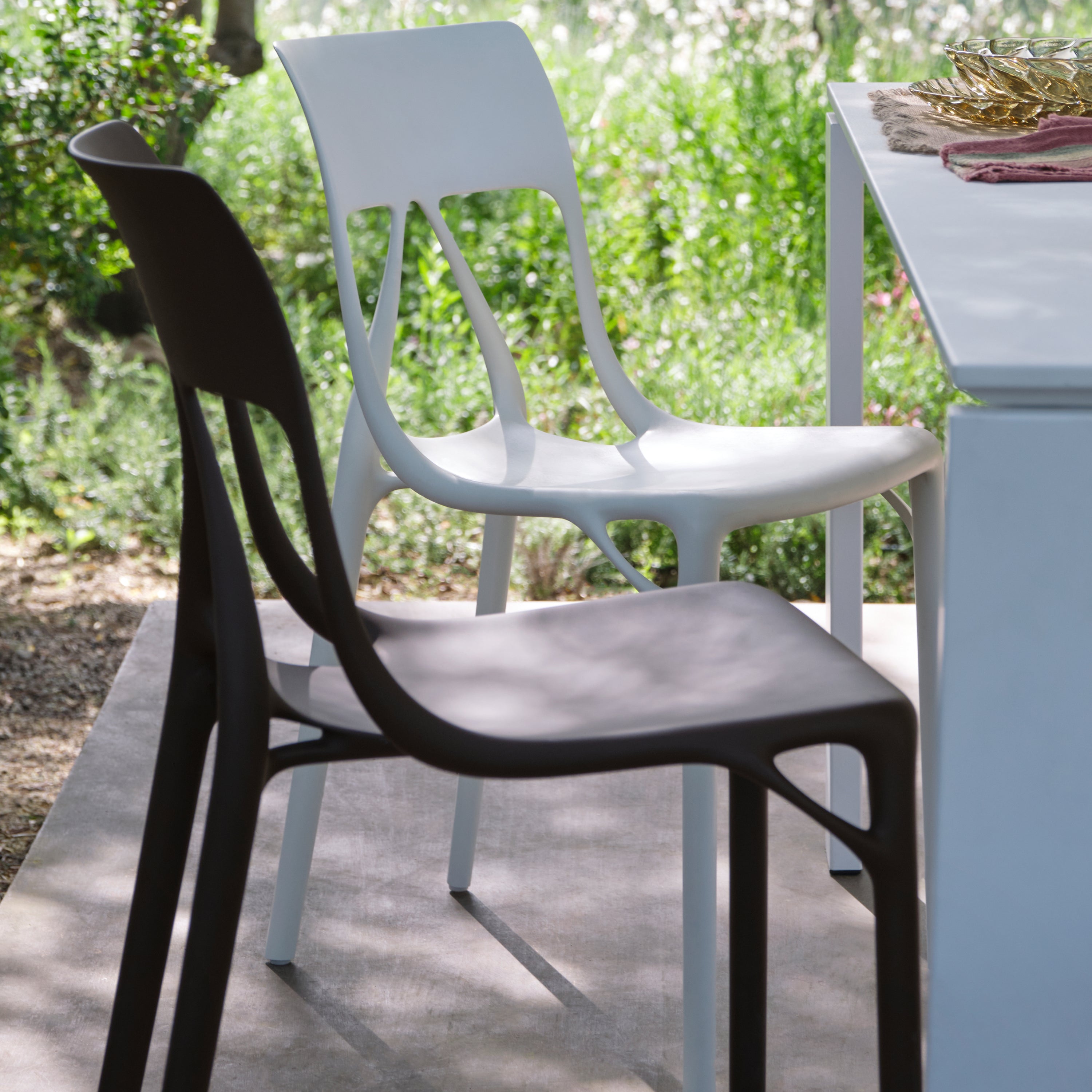 Kartell A.I. Lite Eetkamerstoel - Zwart