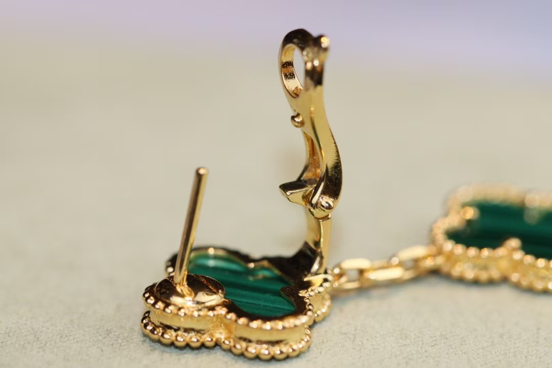 VCA Magic Alhambra Earrings 3 Motifs - Original Replica Club