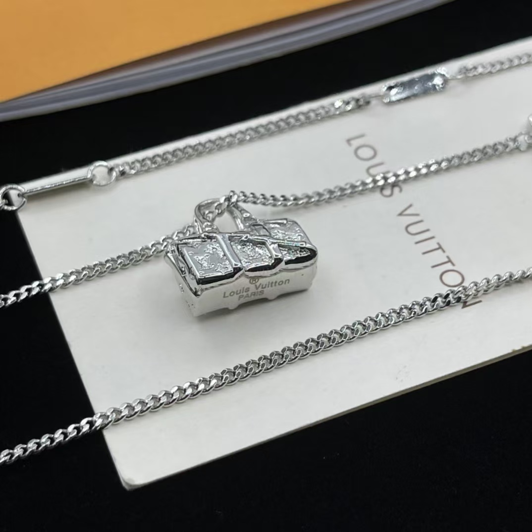 Louis Vuitton Bag Pendant Necklace - Original Replica Club
