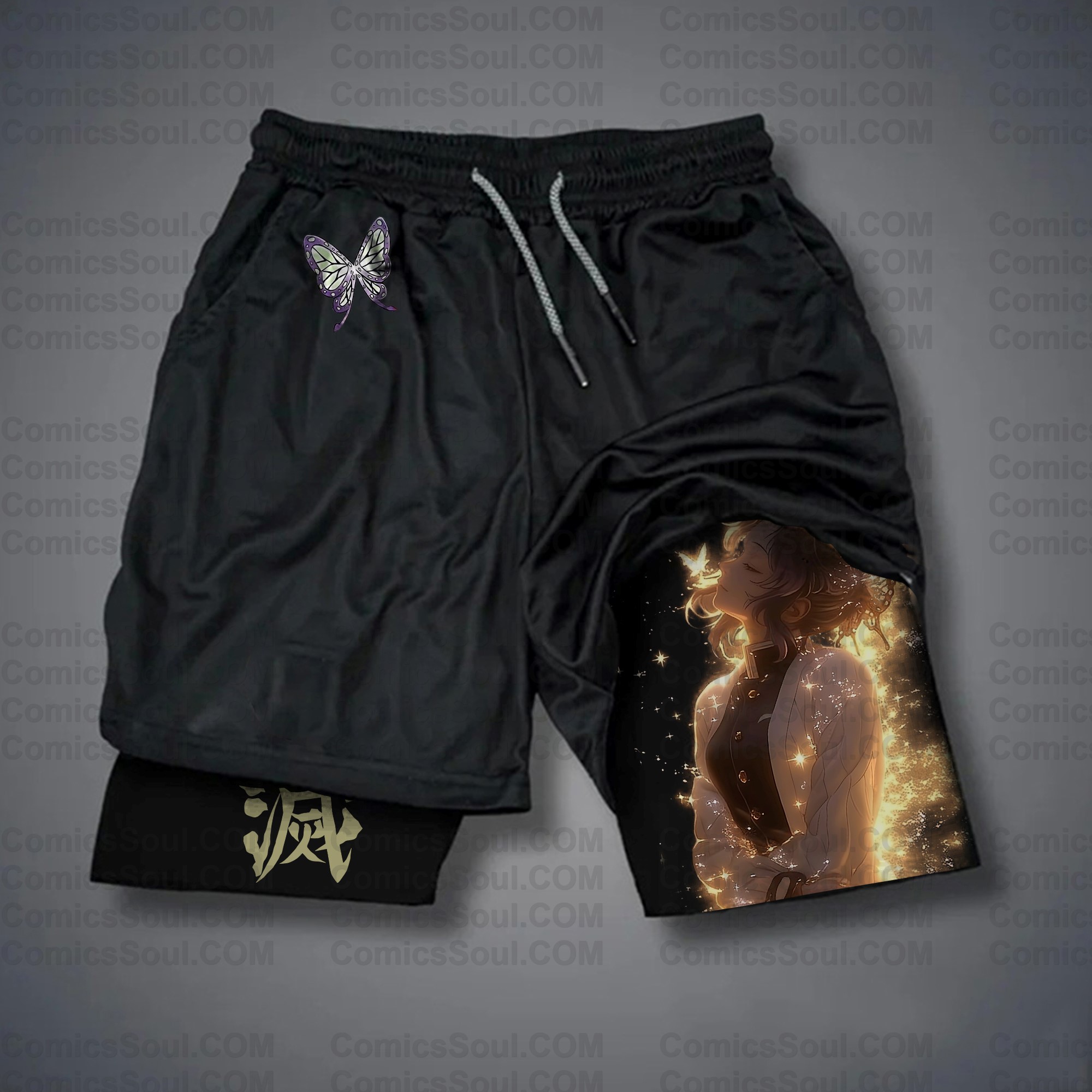 Unisex “ Comicssoul” Casual Streetwear Shorts
