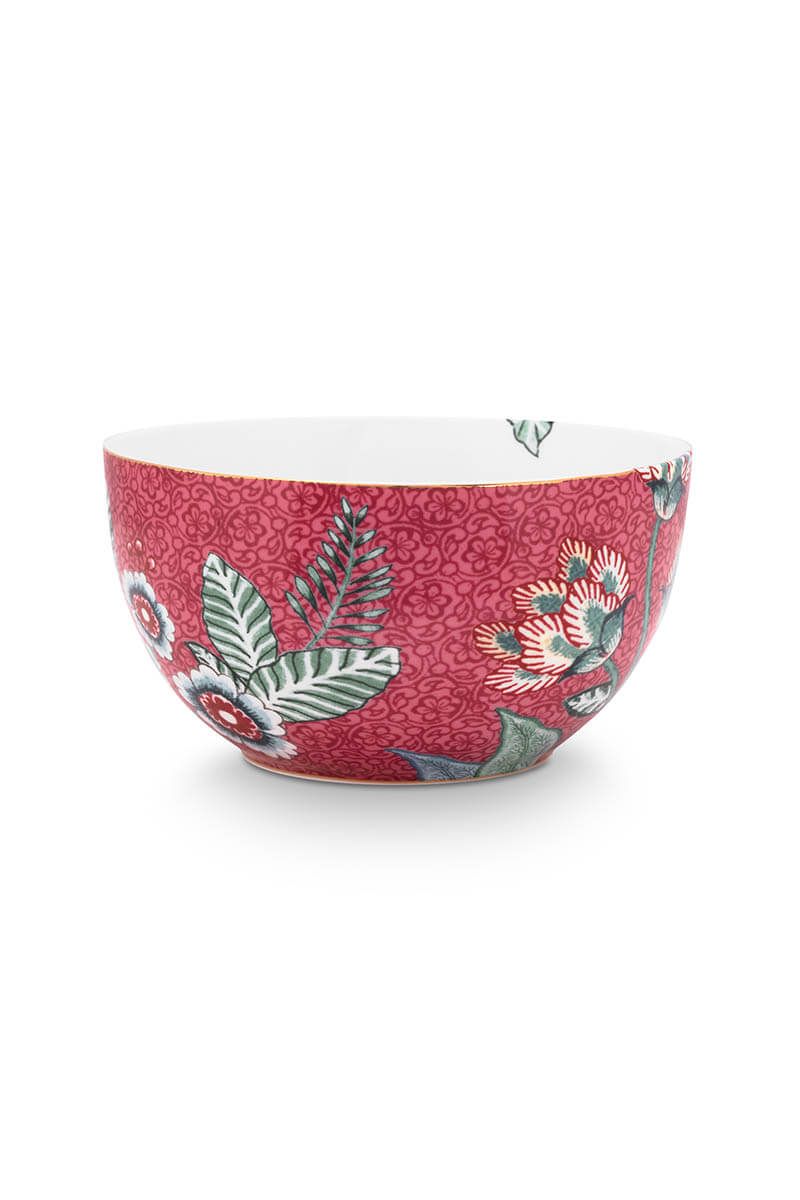 Bowl Flower Festival Dark Pink 12cm