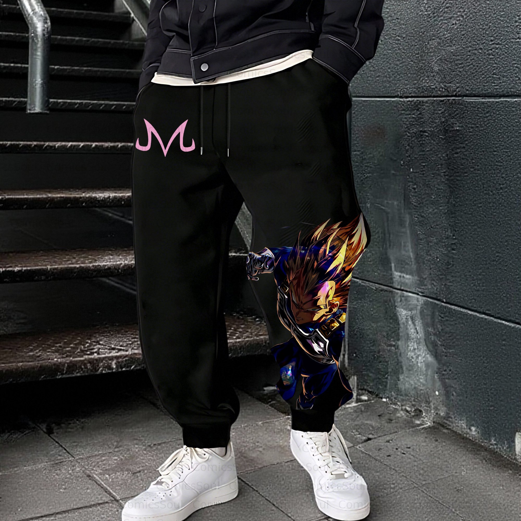 Unisex Casual Anime Streetwear Pant