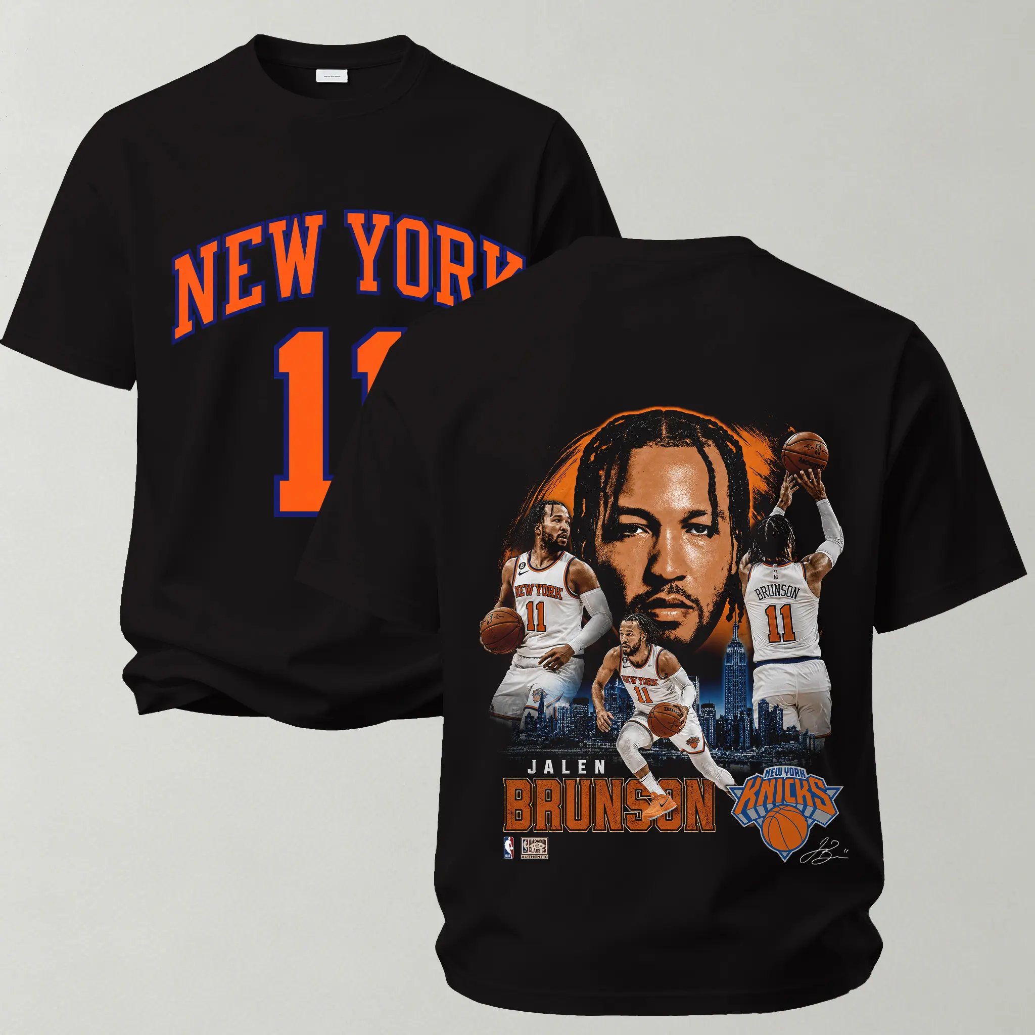 Multi-Image Athletic Collage Printed Unisex Oversized T-shirt