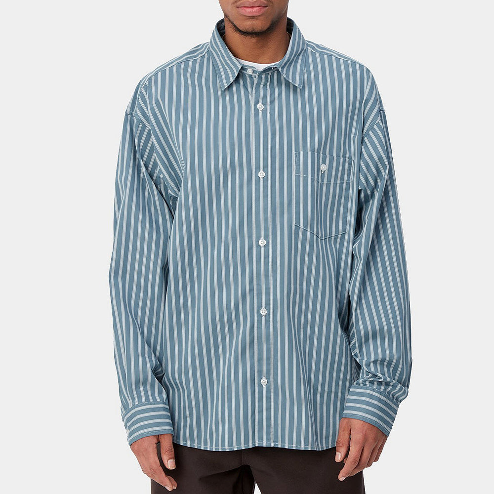 Carhartt WIP - Chemise Ligety - Bleu