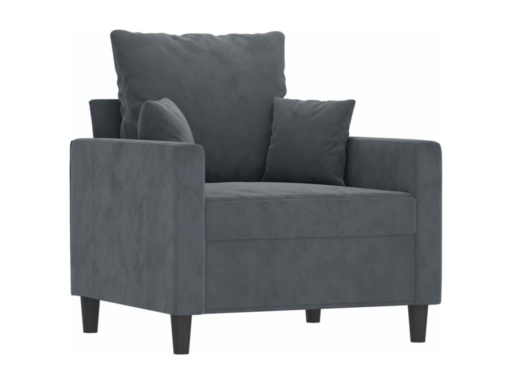 Sillón de Nidolux gris oscuro 60 cm