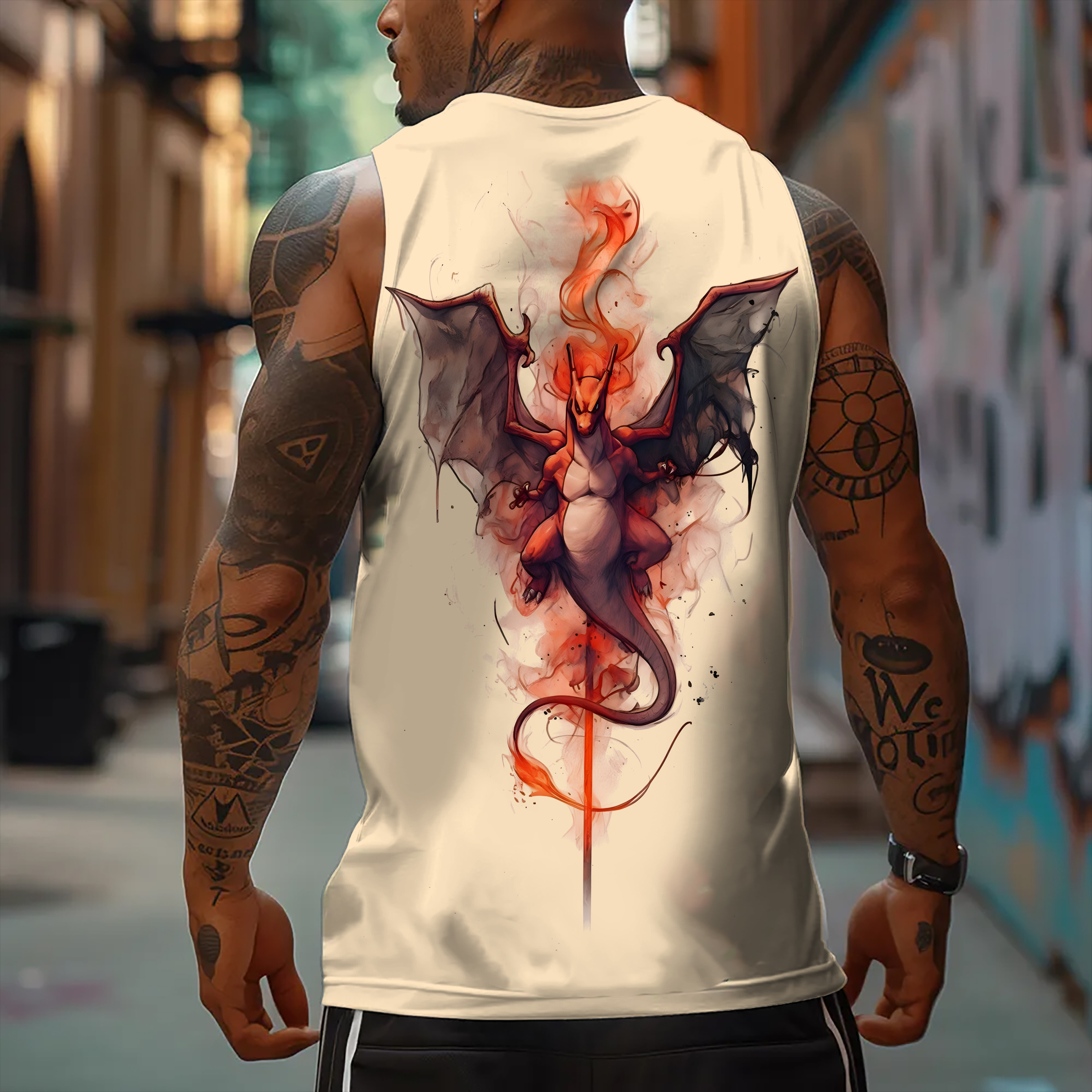 Unisex  “Comicssoul” Casual Anime  Tank Top