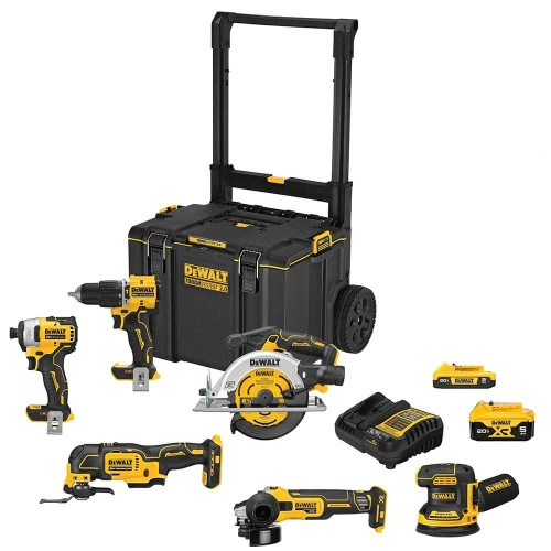 WAYFAIR DEWALT - 20-Volt MAX ToughSystem Lithium-Ion 6-Tool Cordless Combo Kit