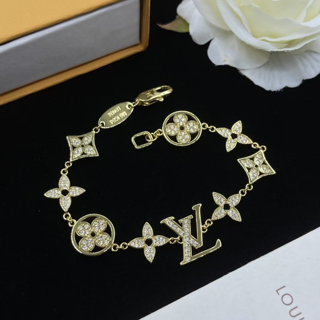 Louis Vuitton Star Sun LV Letters Bracelet - Original Replica Club
