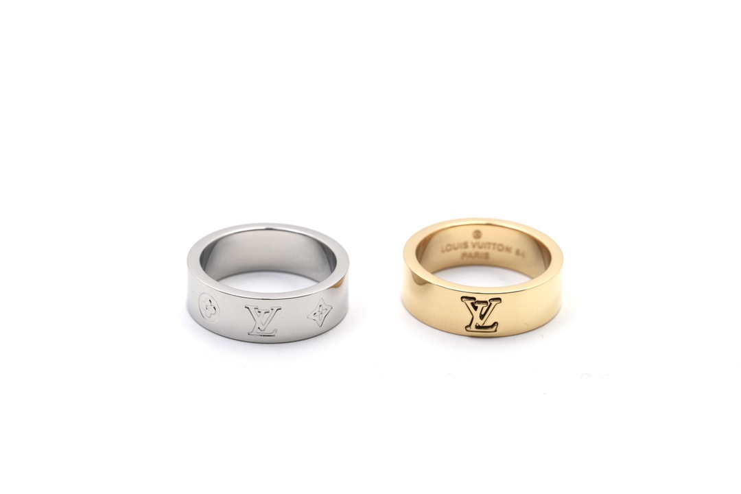 Louis Vuitton Men's Wide Band Ring - Original Replica Club