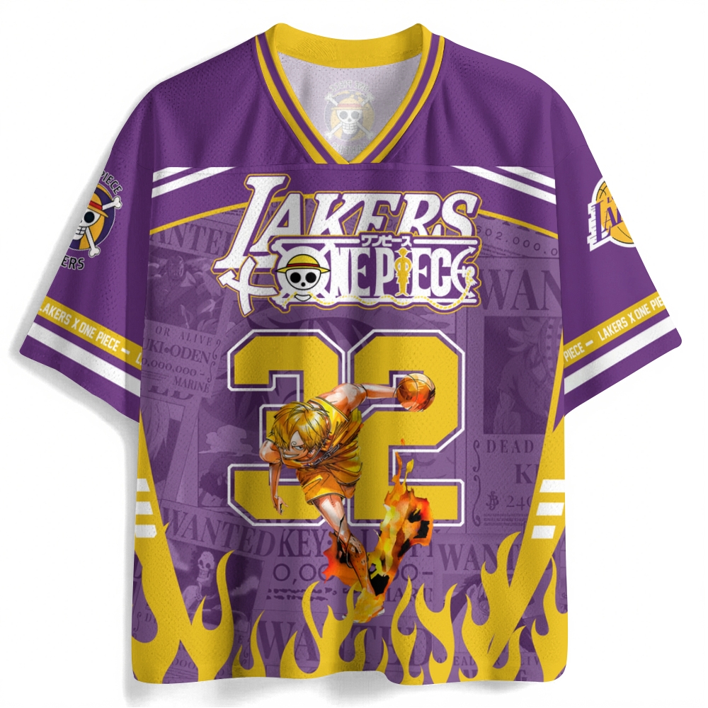 One Piece Anime Football Jersey
