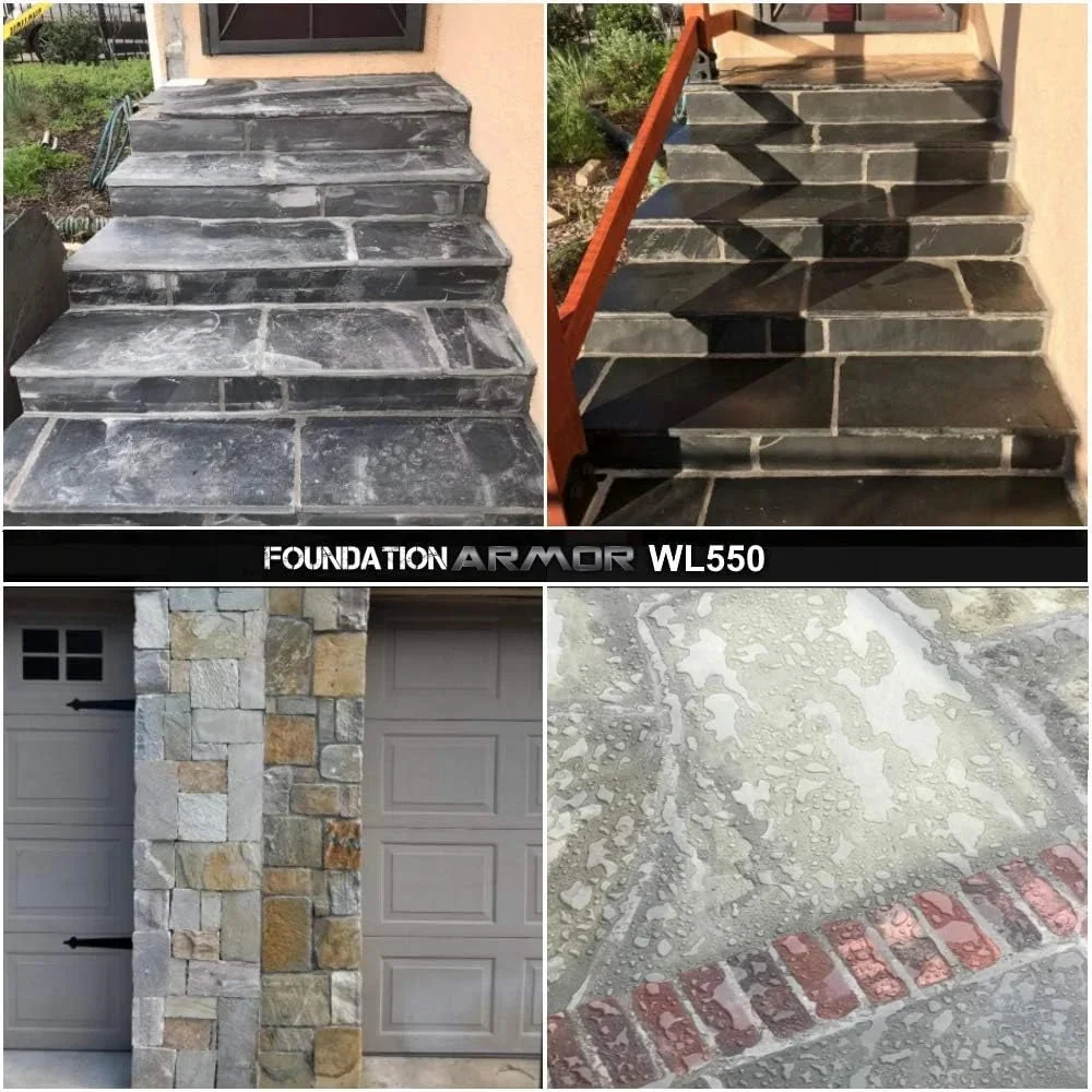 Armor Matte Wet Look Enhancer Sealer for Concrete, Brick, Pavers, Stone, and Slate - WL550-5 Gallon - Image 3 Armor Matte Wet Look Enhancer Sealer for Concrete, Brick, Pavers, Stone, and Slate - WL550-5 Gallon - Image 3