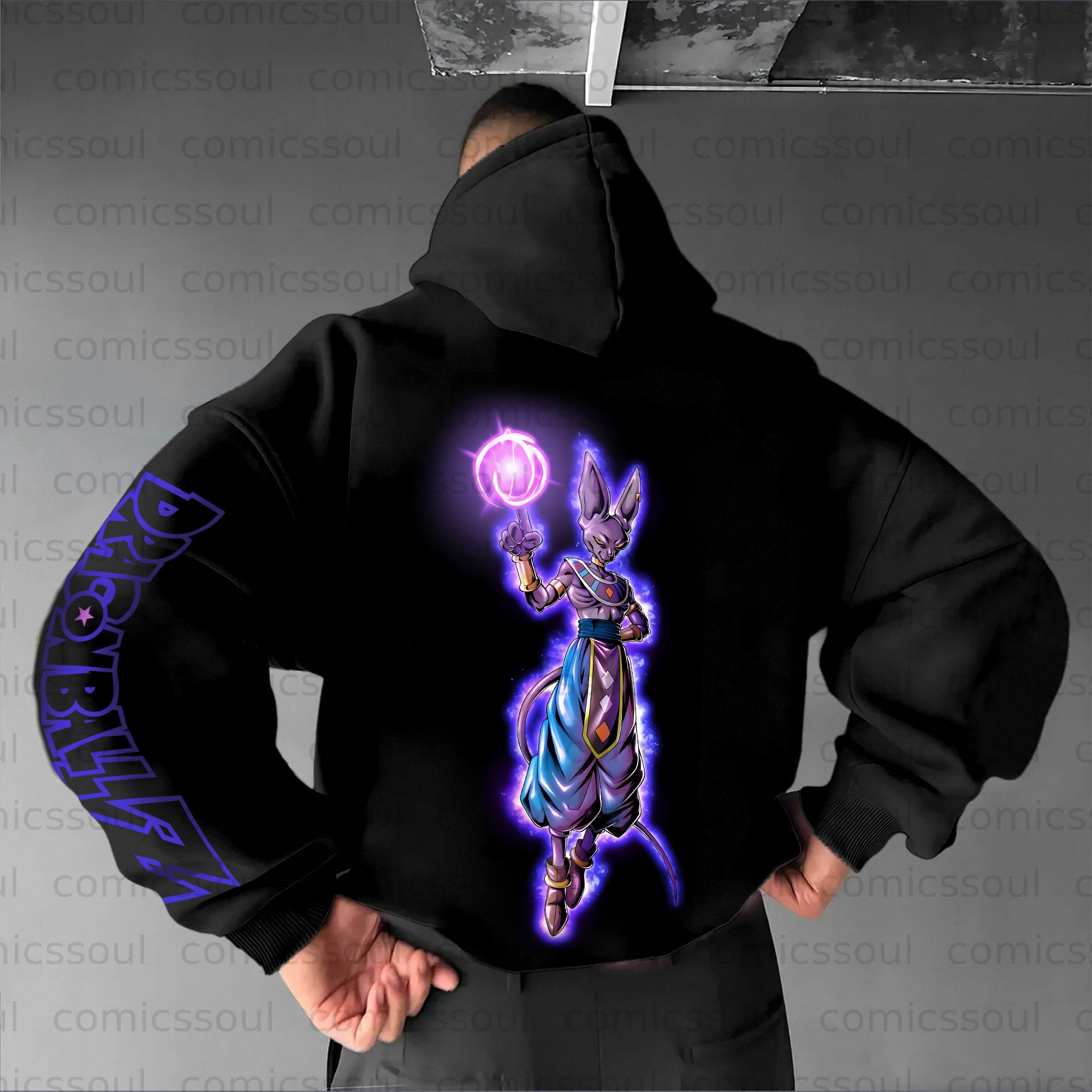 Unisex Anime Graphic Streetwear Vintage Hoodie
