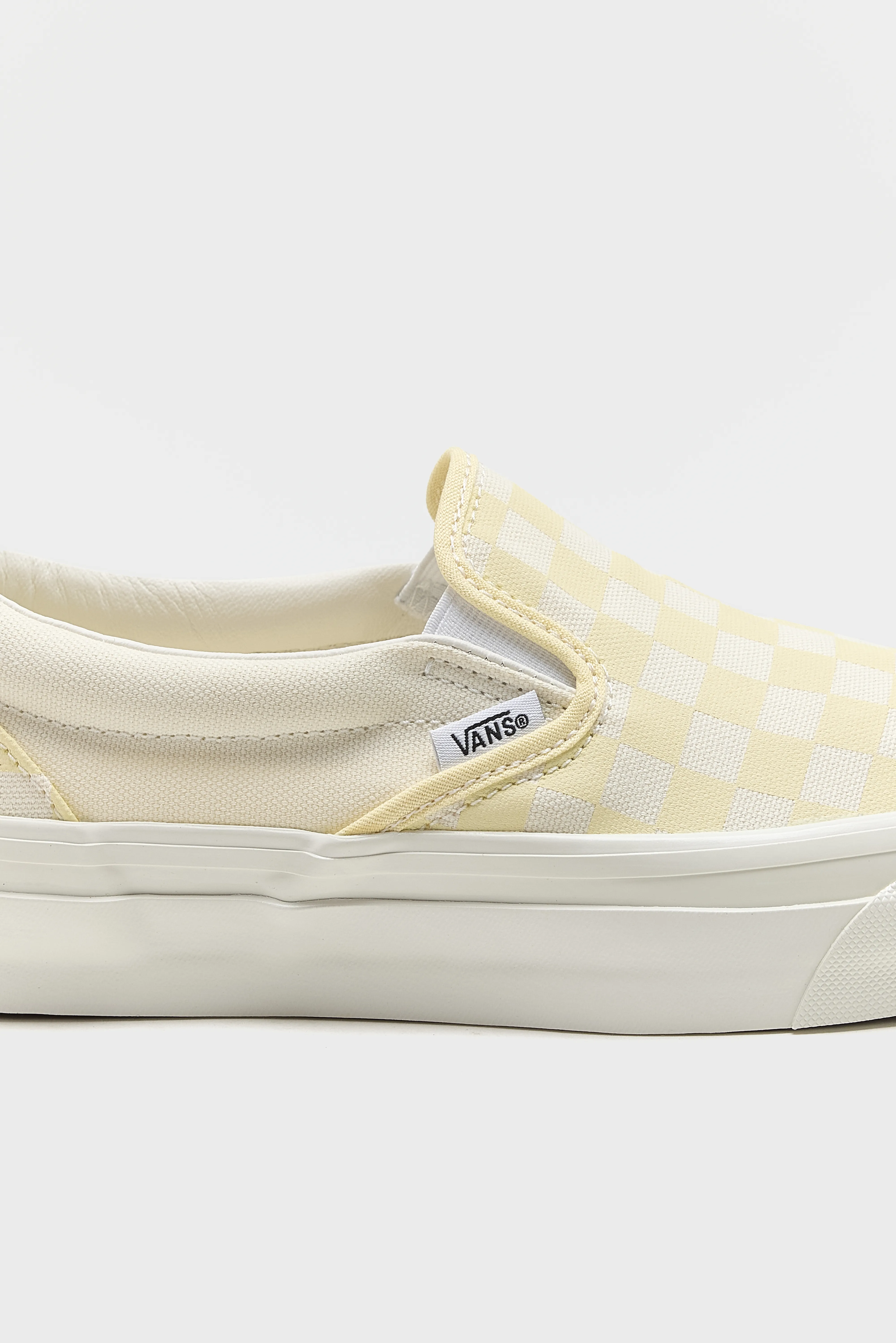 Bellerose Classic Slip-On Checkerboard Shoes for Women  (261 / W / YELLOW)