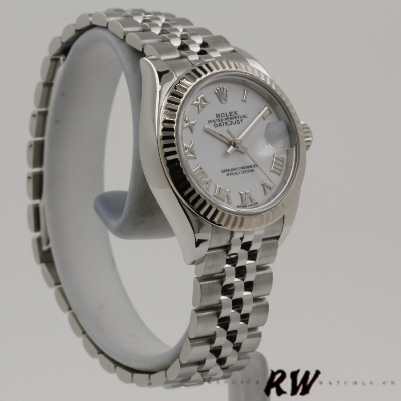 Rolex Datejust 279174 Stainless Steel White Roman Numeral Dial 28mm 31mm Lady Replica Watch