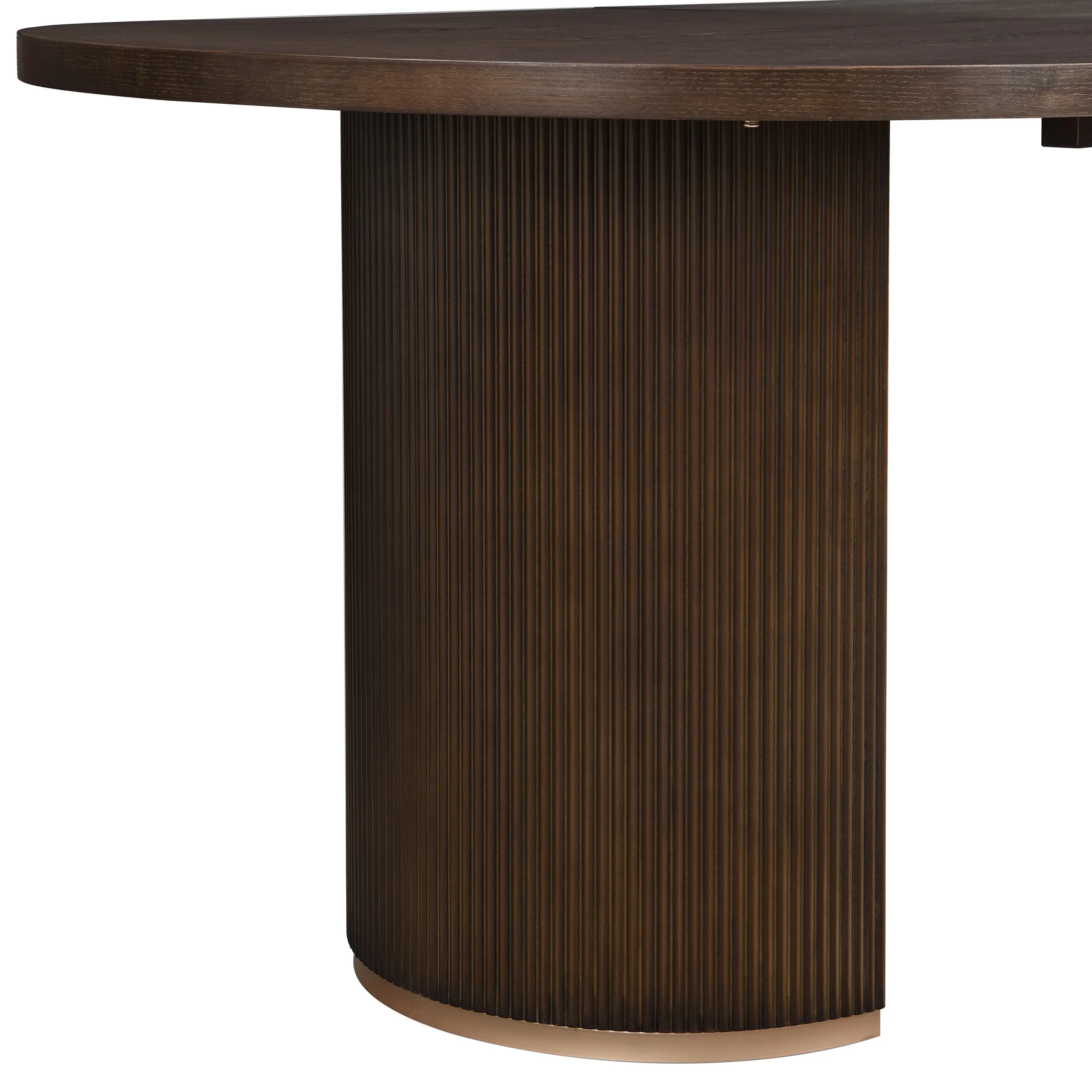 Christopher Knight Home Minimalist 88- Oval Dining Table for 4-6, Espresso - Image 14