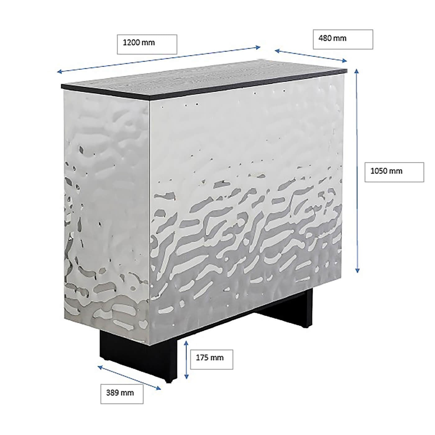 Bar Caldera chroom Kare Design