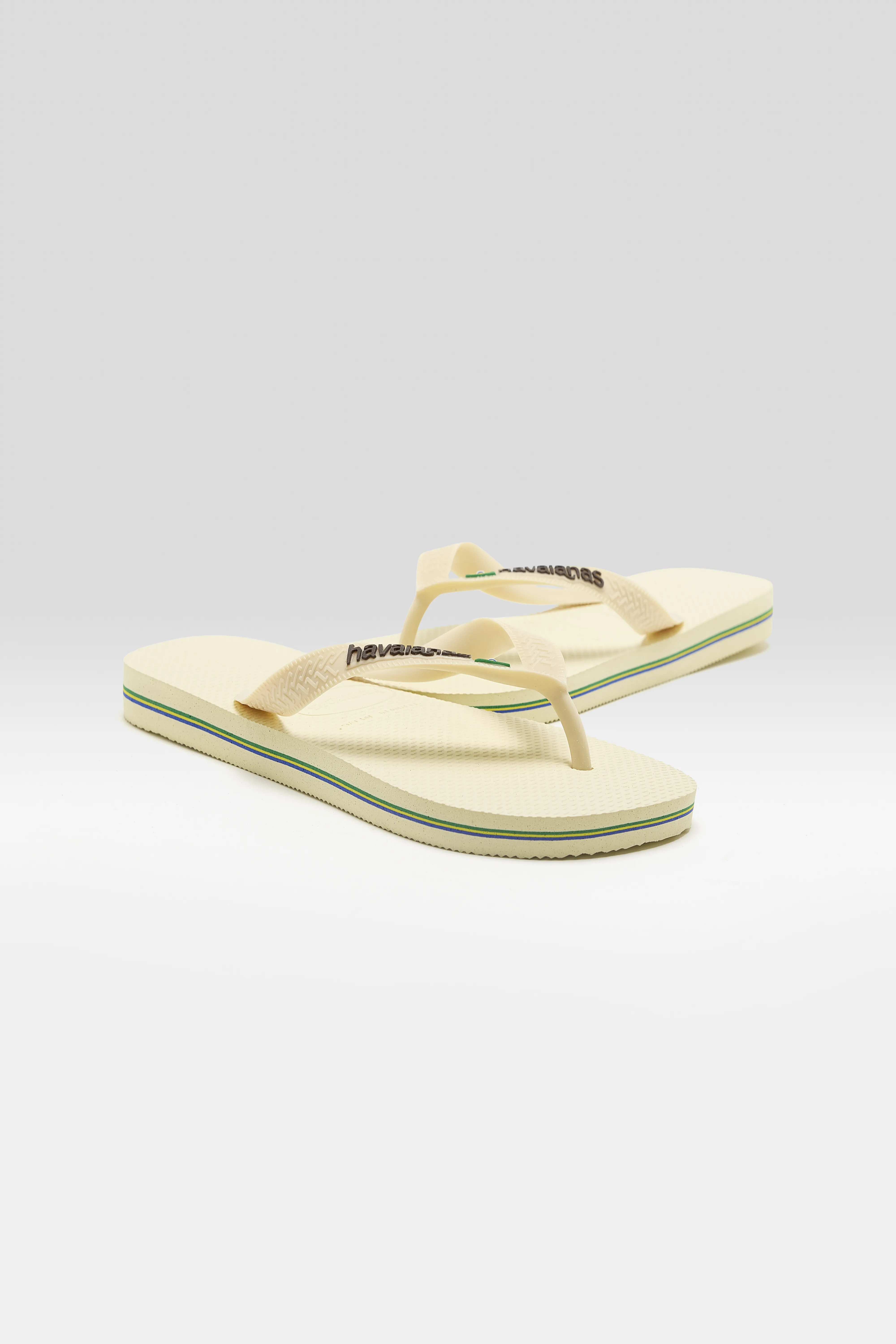 Bellerose Brazil Logo Flip Flops (261 / W / BUTTER)