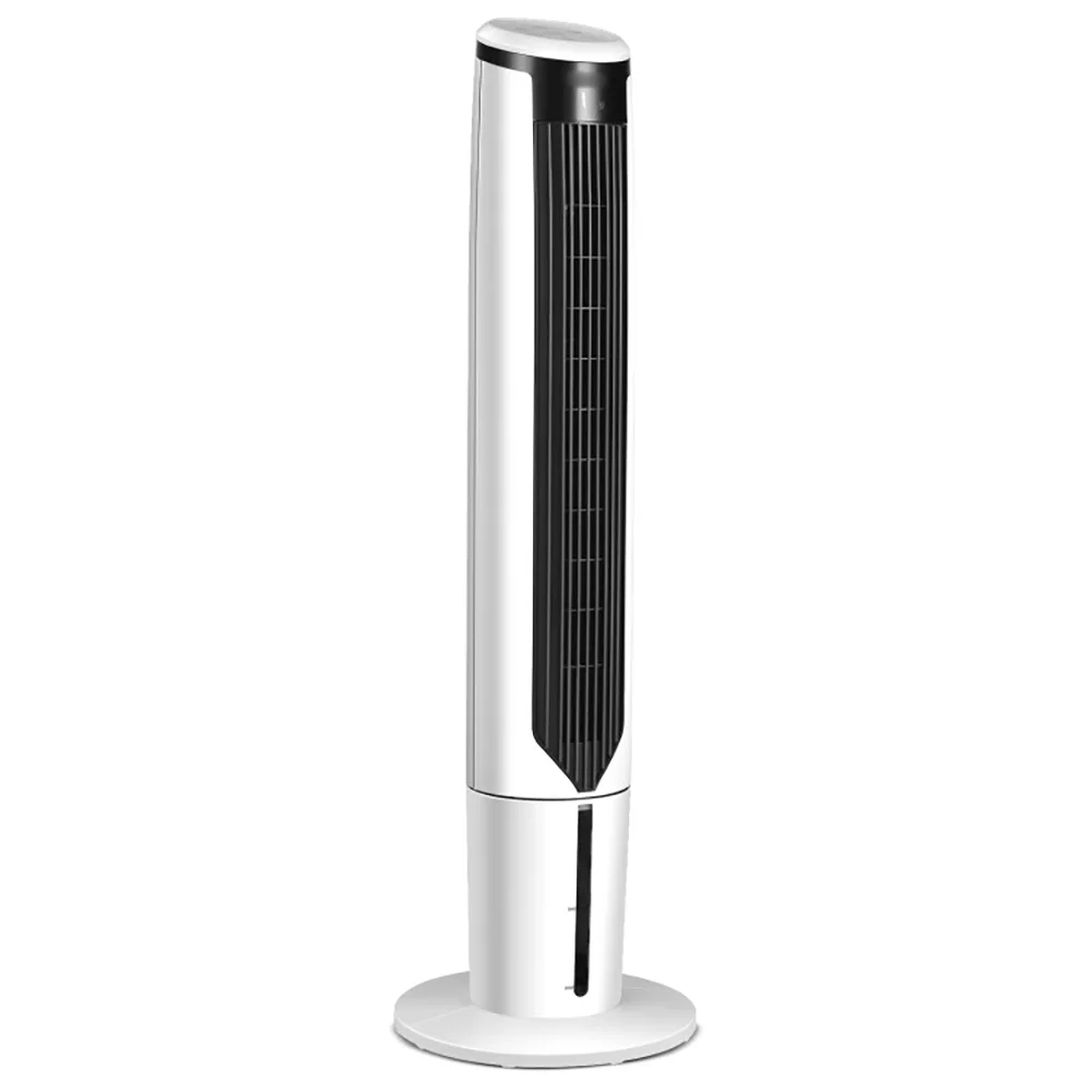 Topcobe 41" Evaporative Air Cooler with 3 Modes and 3 Speeds, Smart Floor Fans for Bedroom, Standing Bladeless Fan, White - Image 5