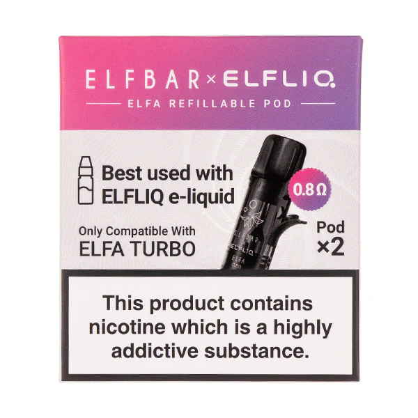 elfbar elfa kaufen Elfbar Elfa Turbo Pod Kit – 550 mAh, nachfüllbar, USB-C main image 0
