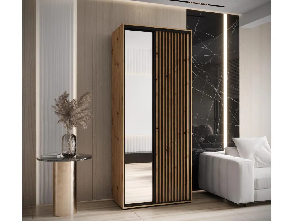 ARMARIO Mueblestop 2 DE PUERTAS CORREDERAS 205.2/120/60 2 puertas (artisan/artisan) 51612UAWT