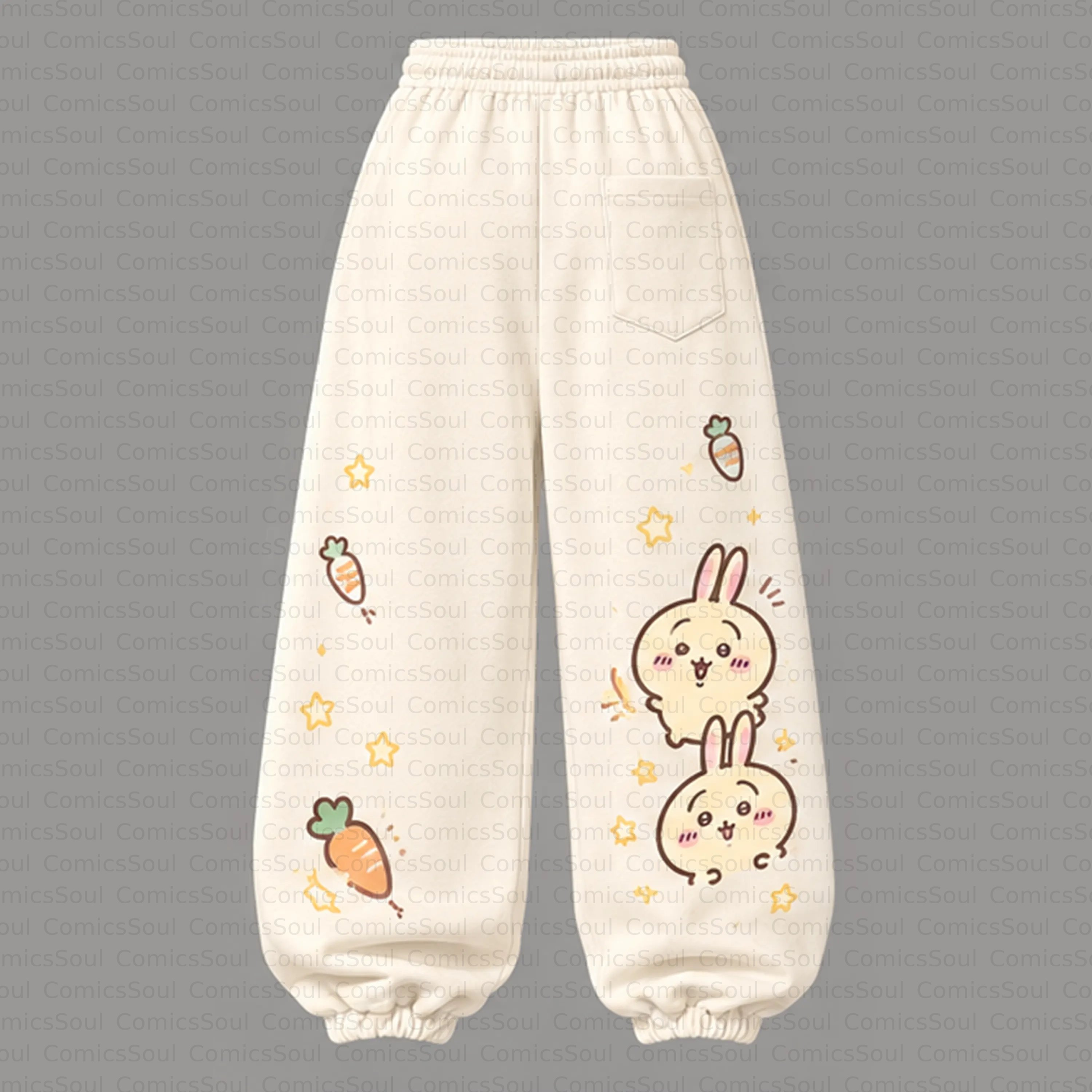 CHIIKAWA Cropped Long Sleeve Hoodie & High Waist Jogger Pants Two Piece TeeThreads Sustain the Scene with Custom Apparel