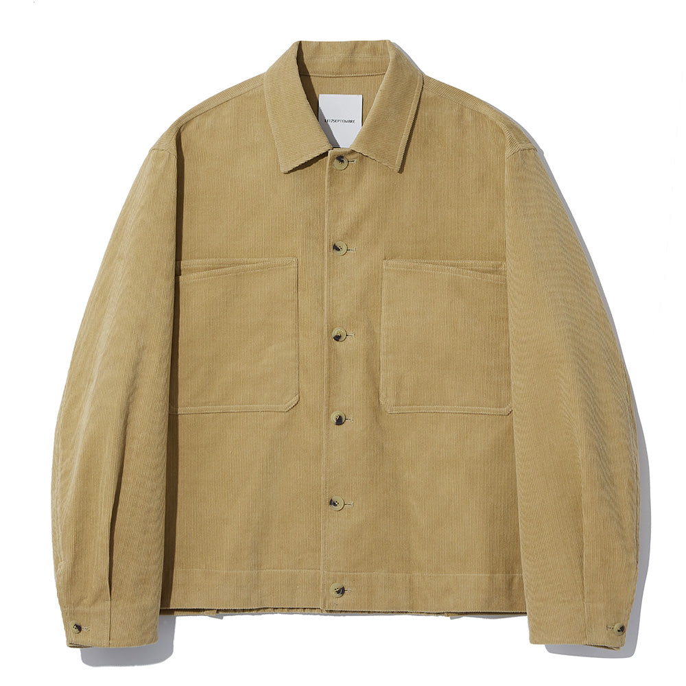 Le 17 septembre - Veste Corduroy Layered - Camel