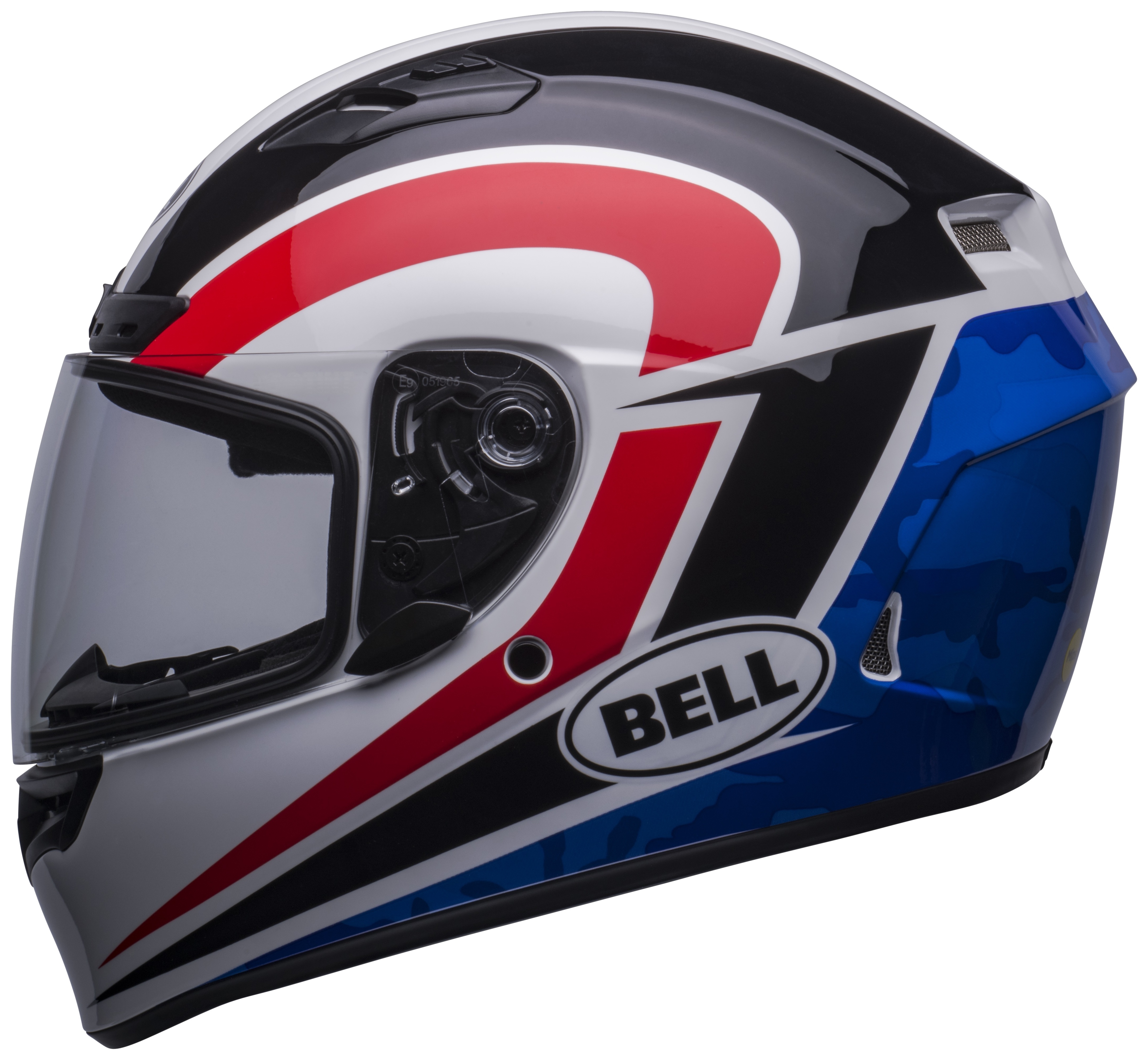 SportsBikeShop Bell Qualifier DLX Mips Blitz Helmet