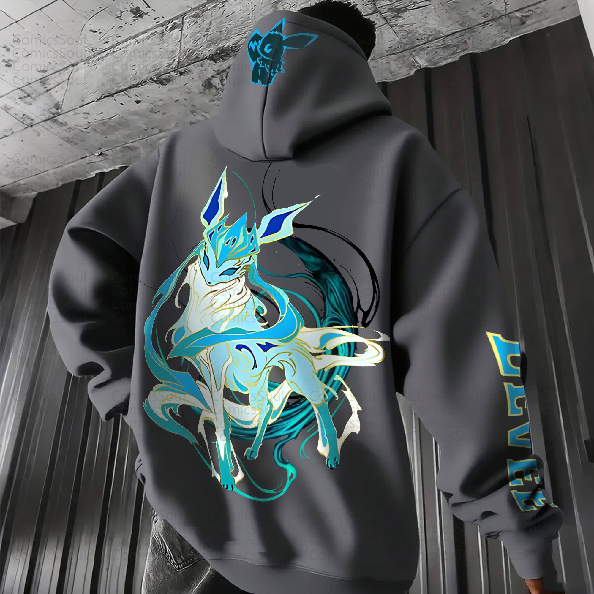 Unisex “Comicssoul” Anime Graphic Streetwear Vintage Hoodie
