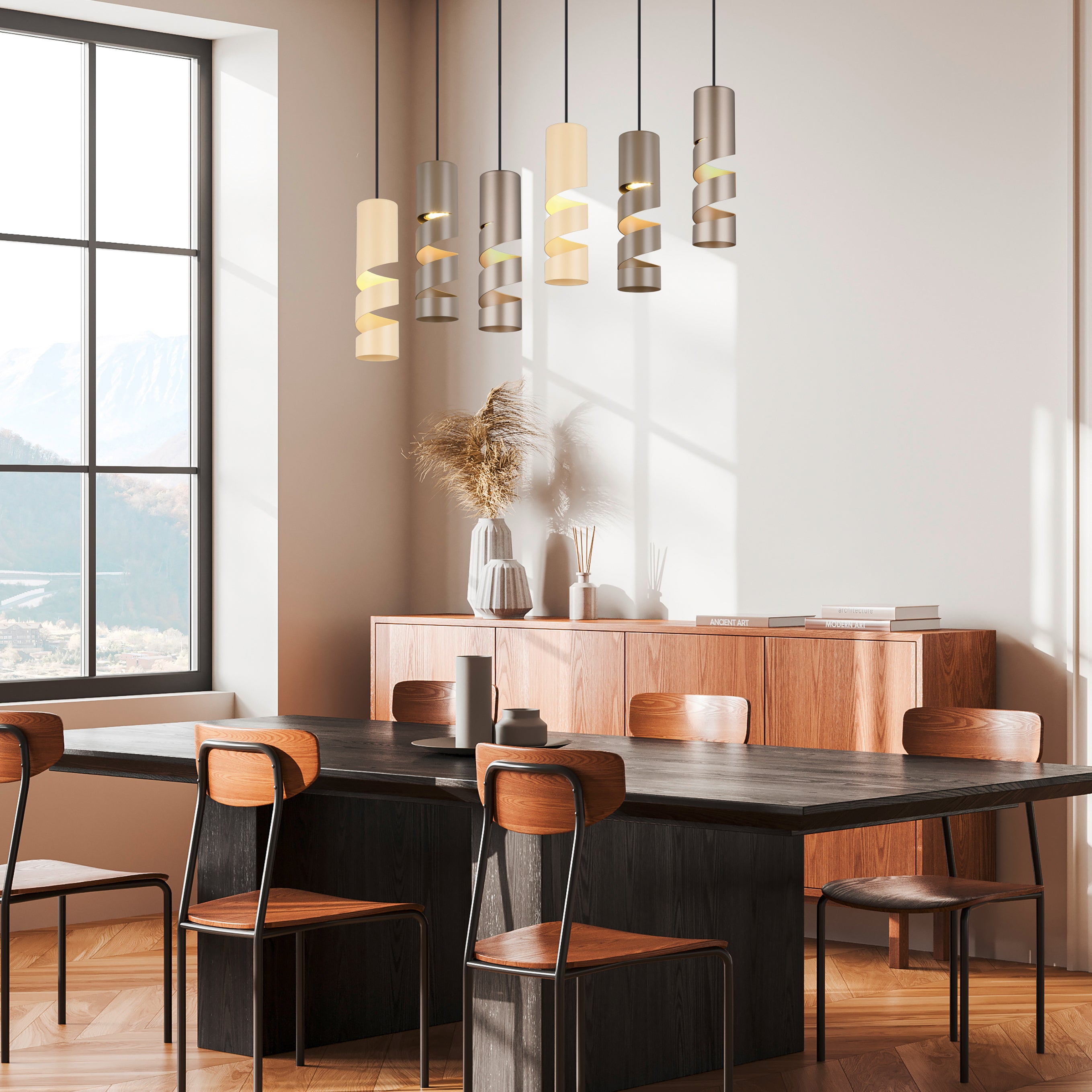 Trio Stream Hanglamp - 6x GU10