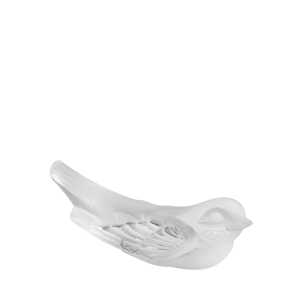 SCULPTURE PORTE-COUTEAU HIRONDELLE - CRISTAL INCOLORE