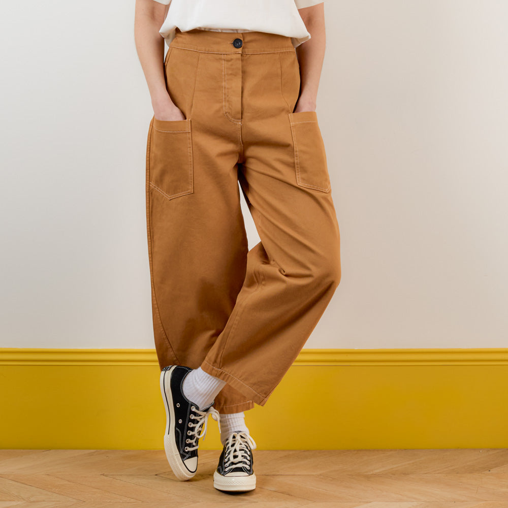 Merci - Pantalon Sofia - Marron