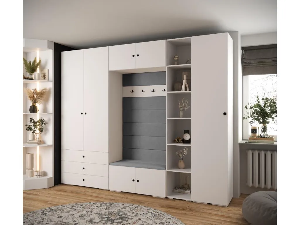 Habitarluz 2 armario con puertas batientes 236.7/290/47 PGSV40575