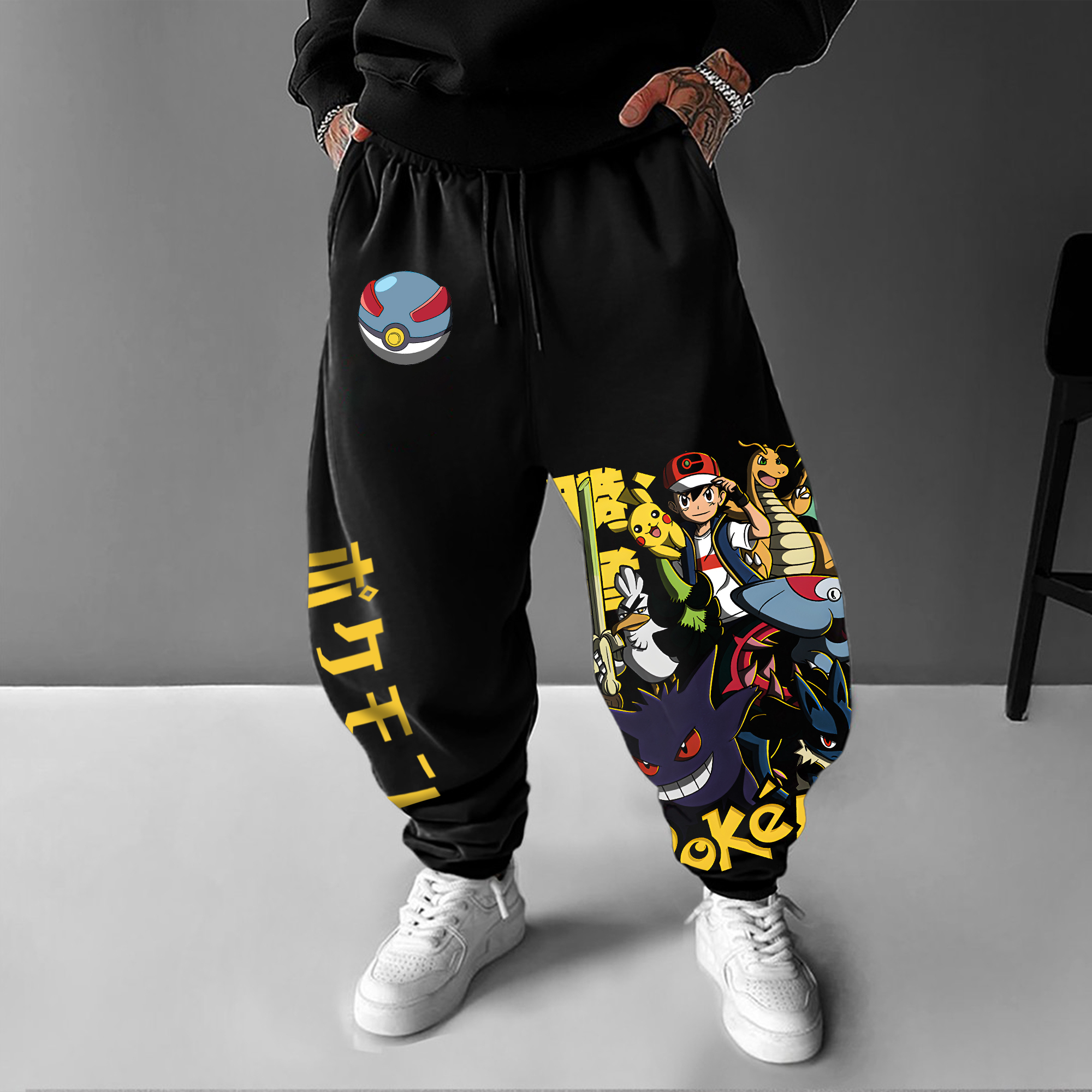 Unisex Casual Anime Streetwear Pants丨Comicssoul
