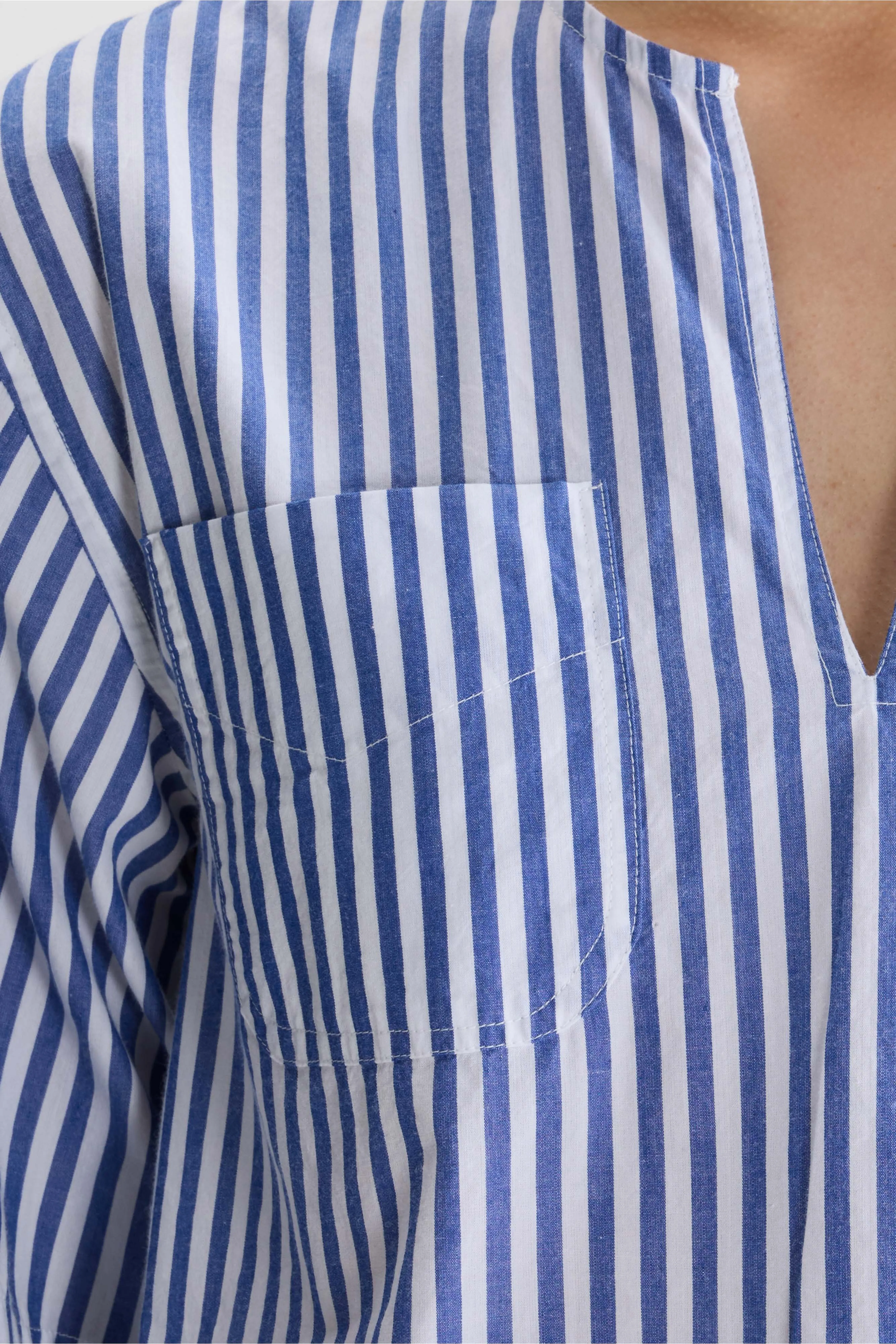 Bellerose Chalk relaxed shirt (261 / W / STRIPE A)