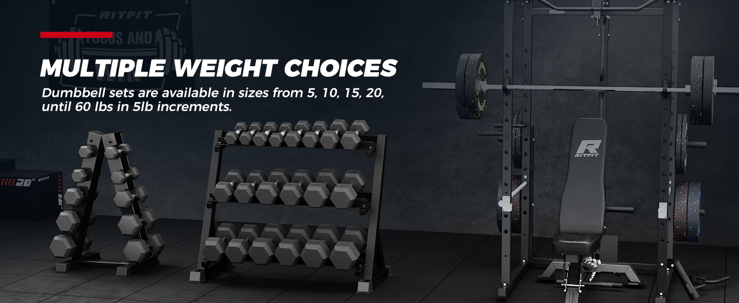 dumbbell set