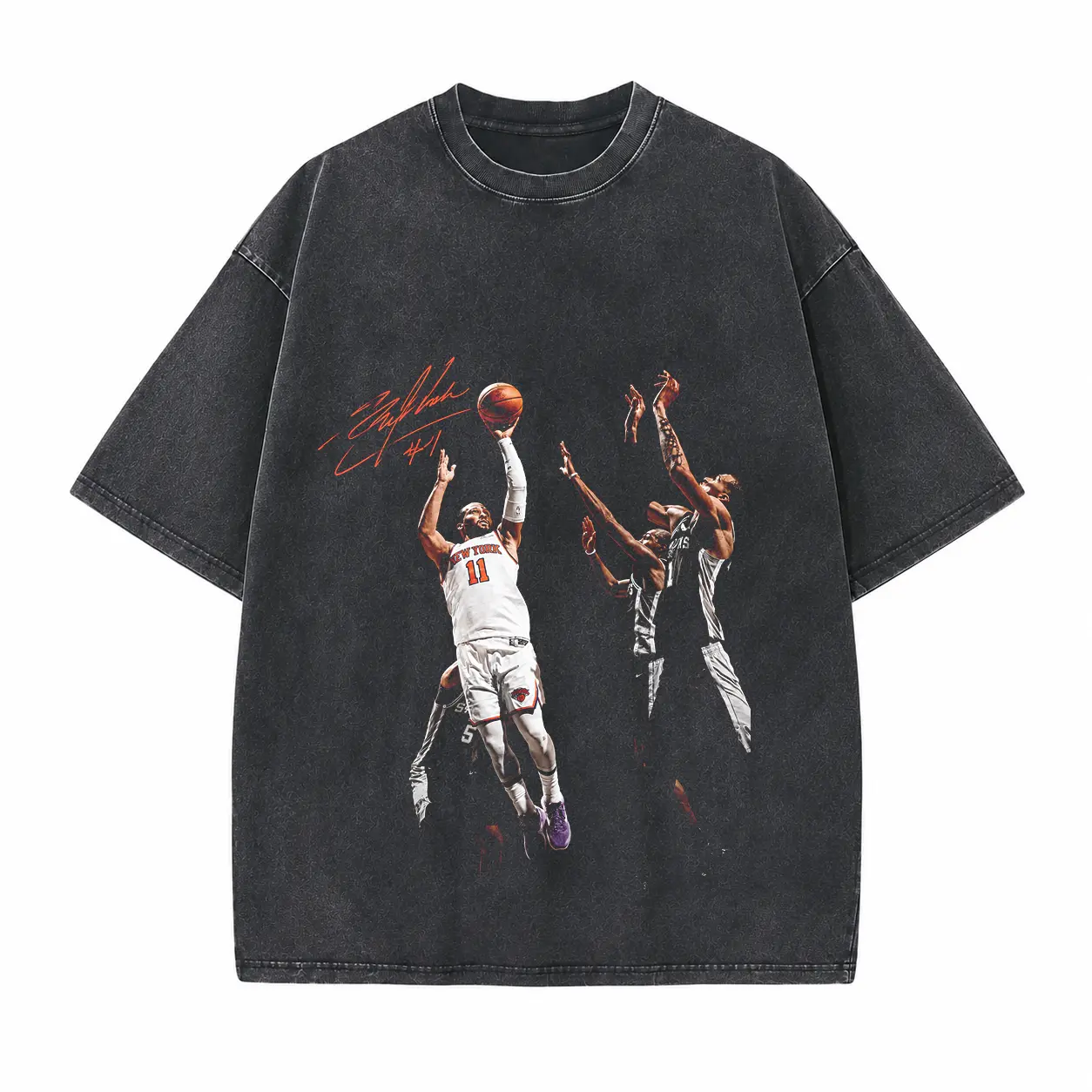 Clutch Floater Shot Printed Unisex Washed T-Shirt