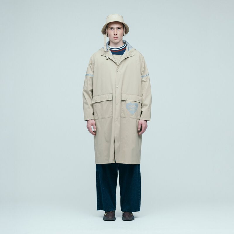 HUMAN MADE PACKABLE RAIN COAT
