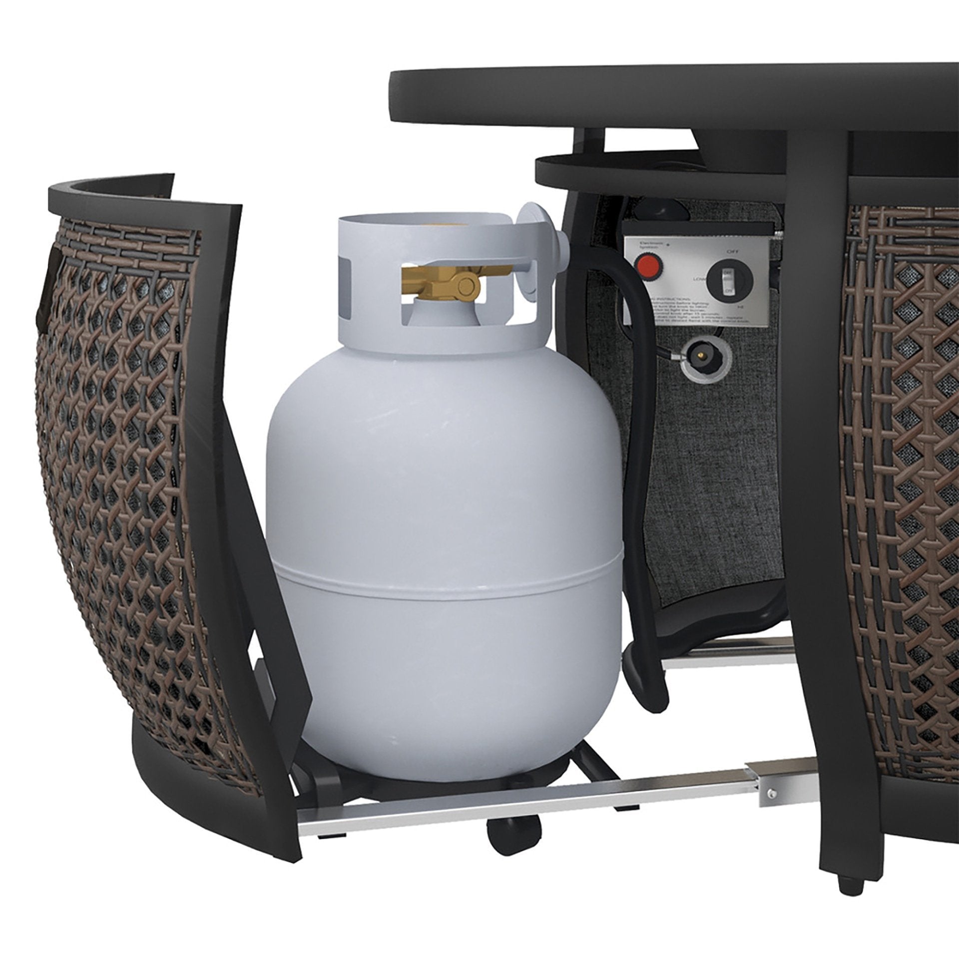 Agio Vermont 5-piece Fire Chat Set