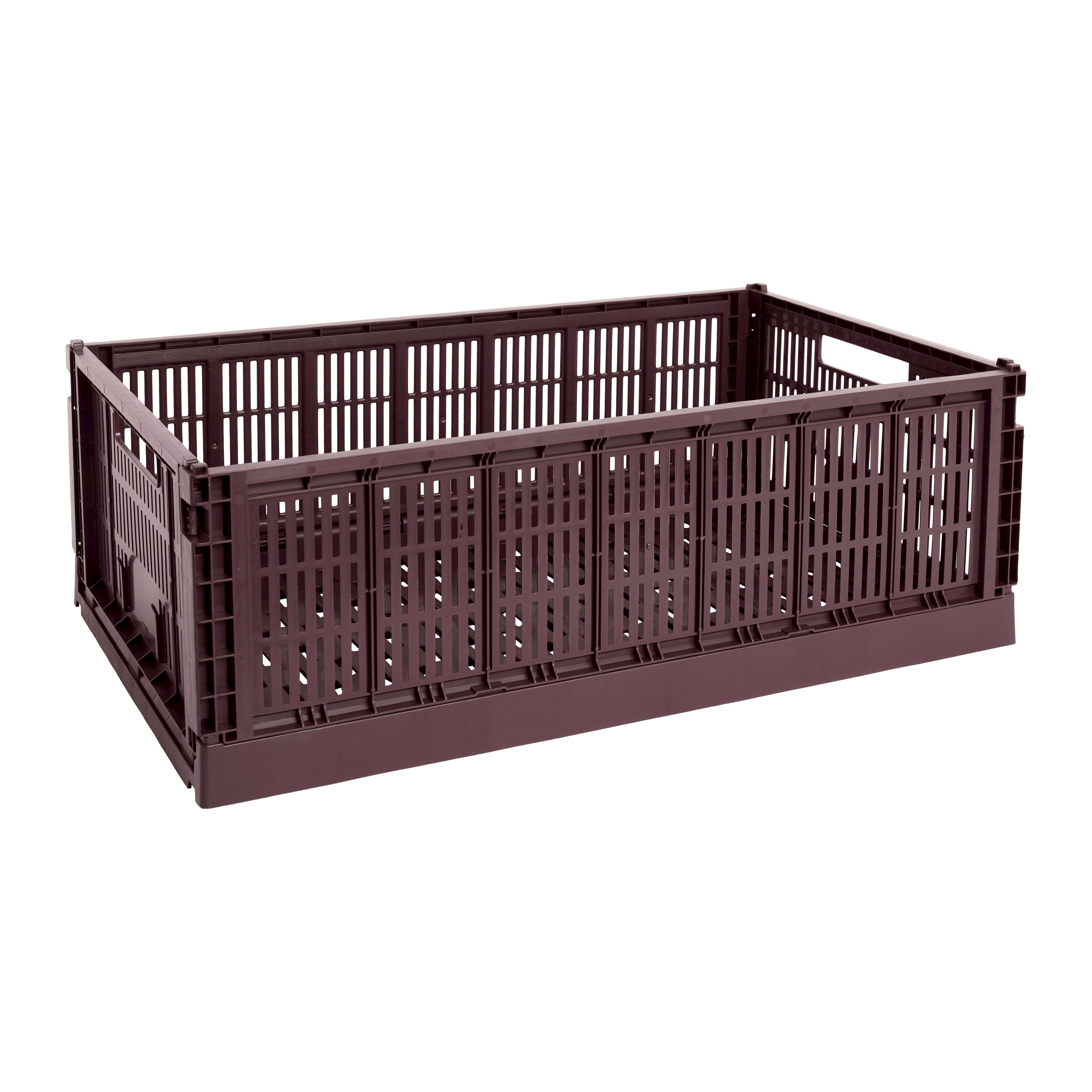 HAY Colour Crates Krat XL - Rechthoekig - Bordeaux