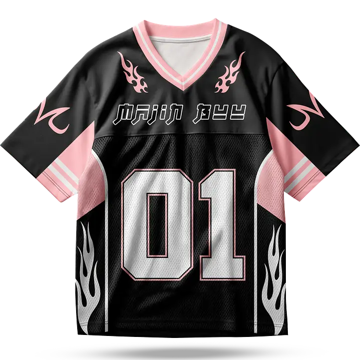 DragonBall Anime Football Jersey TeeThreads Sustain the Scene with Custom Apparel