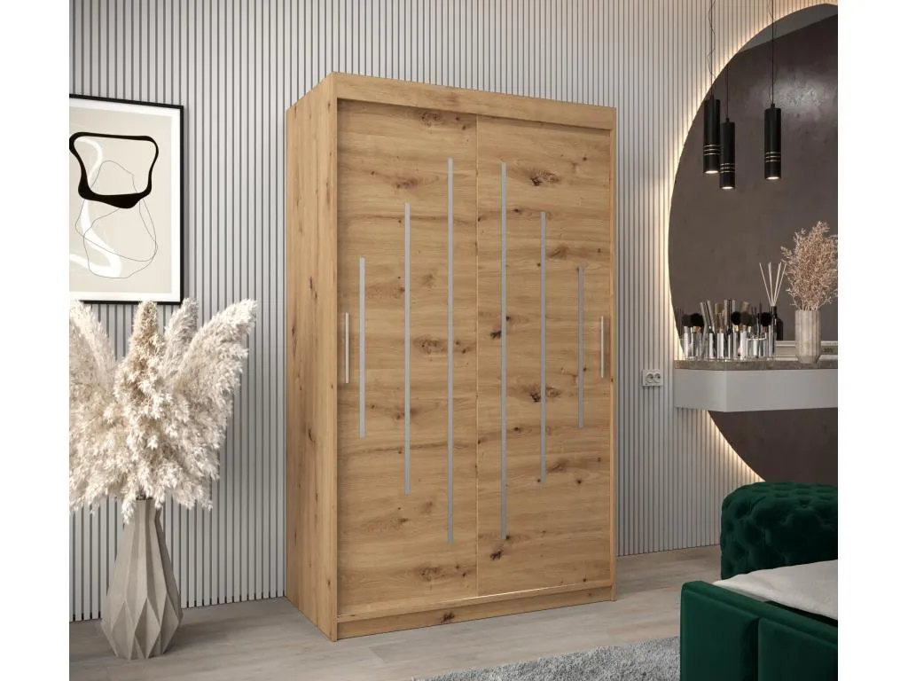 ARMARIO Boverdeco DE PUERTAS CORREDERAS 200/120/62 2 puertas (artisan/artisan)